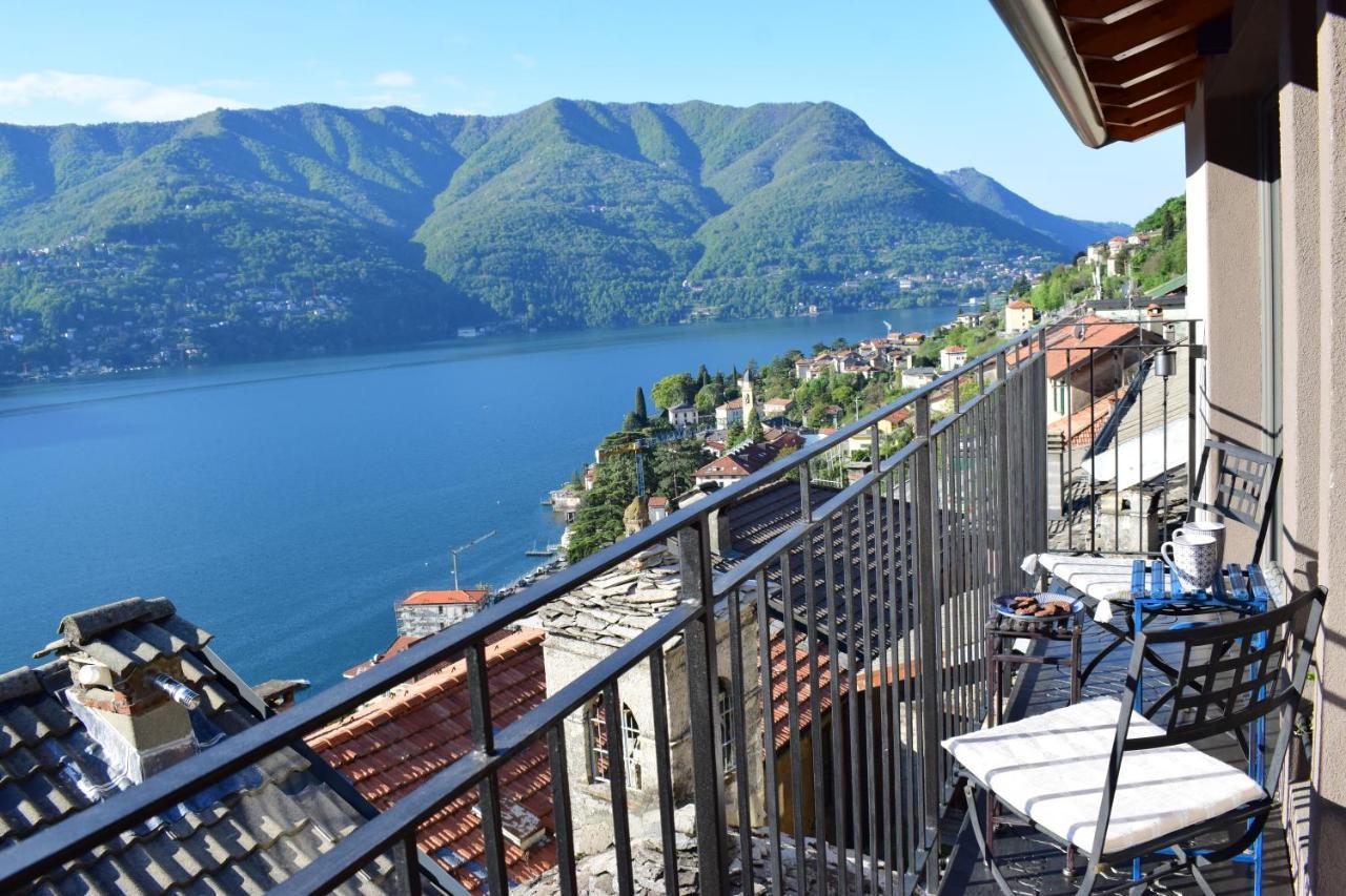 Romantic Home Stone With Amazing View Lake Of Como And Oleandra Лалльо Экстерьер фото